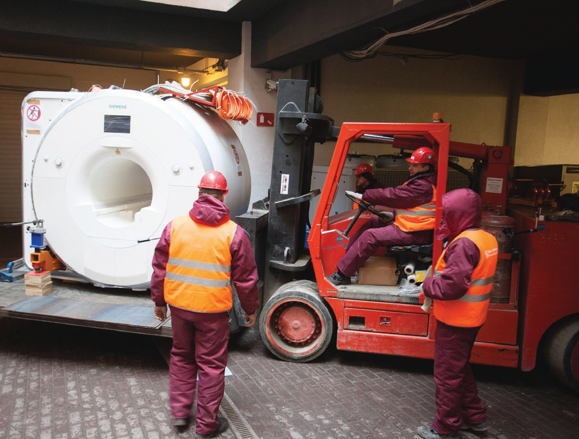 Перемещение оборудования
